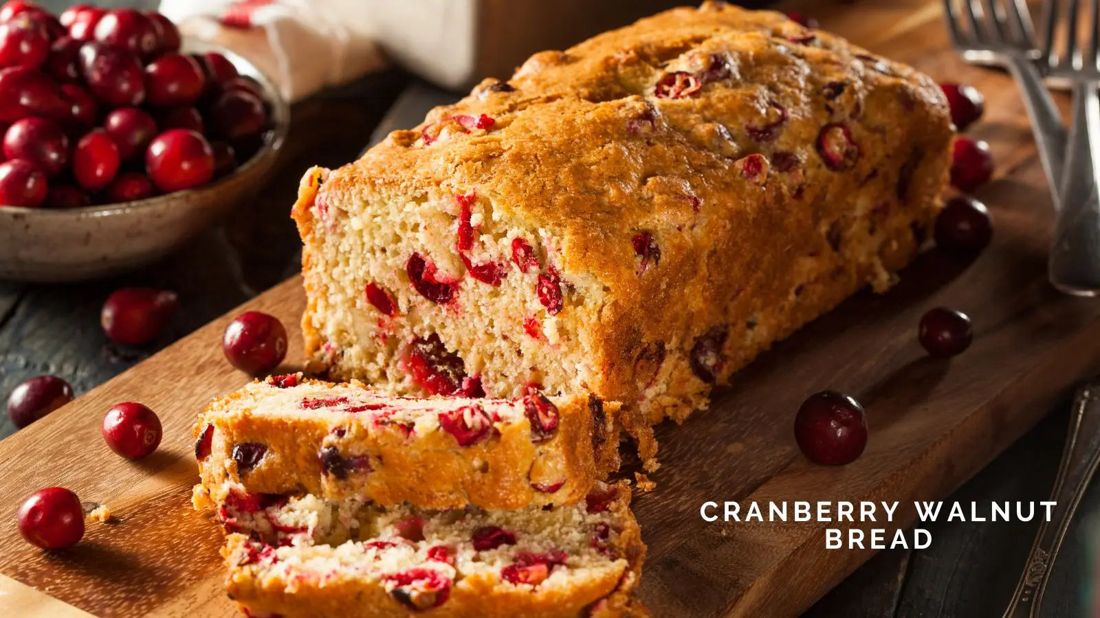 Cranberry Walnut Bread Recipe