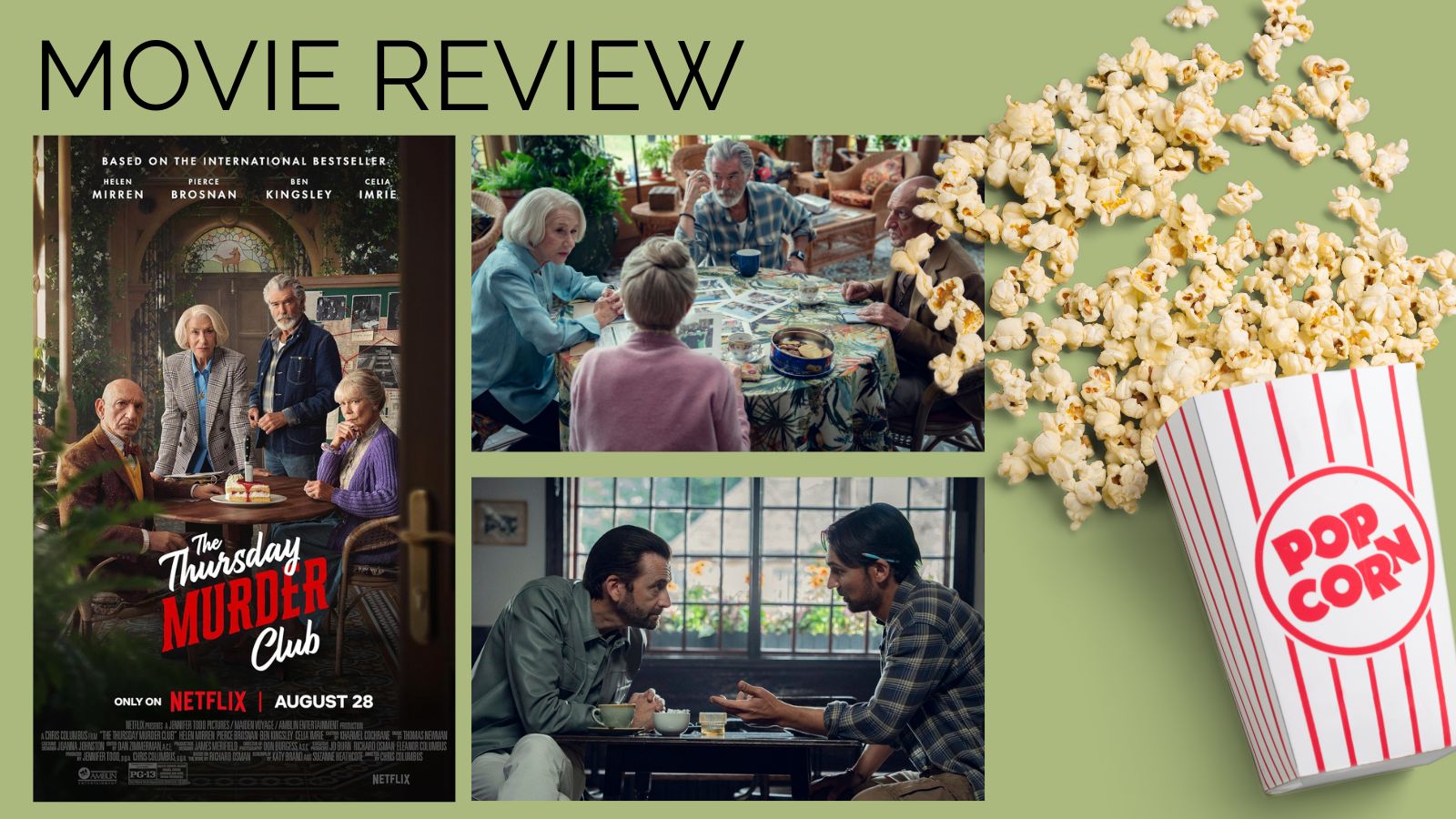 Movie Review: The Thursday Murder Club (2025) - Comfort, Class, and a Dash of Murder