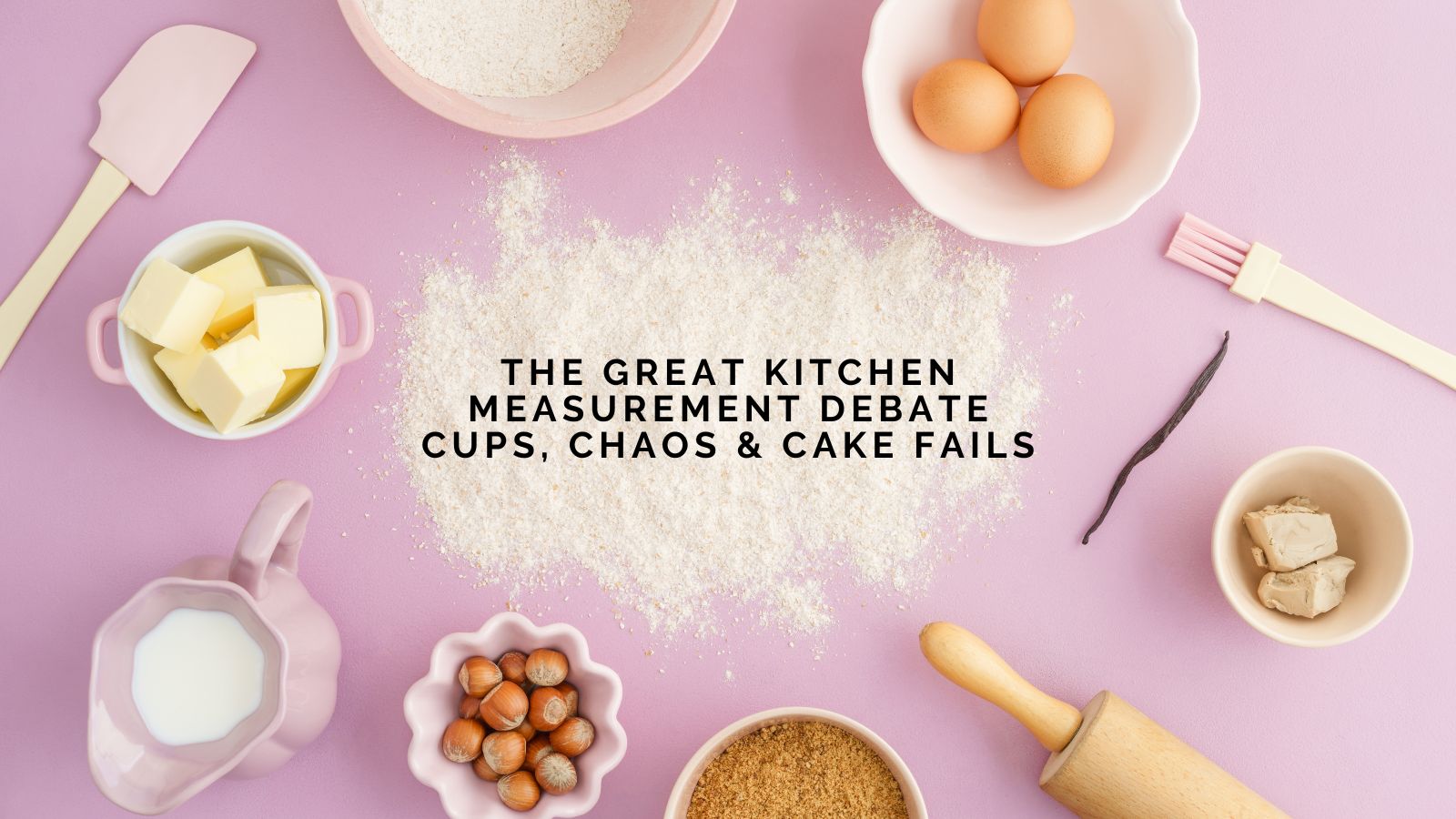 Mike Devlin Takes On The Great Kitchen Measurement Debate: Cups, Chaos, and Cake Fails