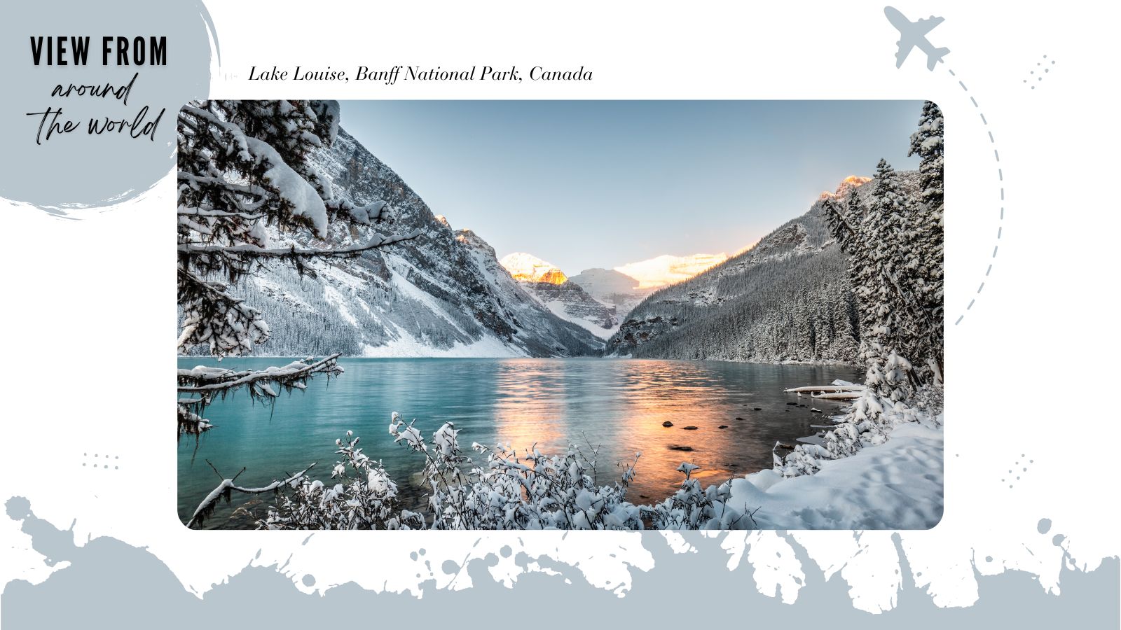 View from Around the World: Lakes, Lattes, and Larches - Falling in Love with Banff, Canada