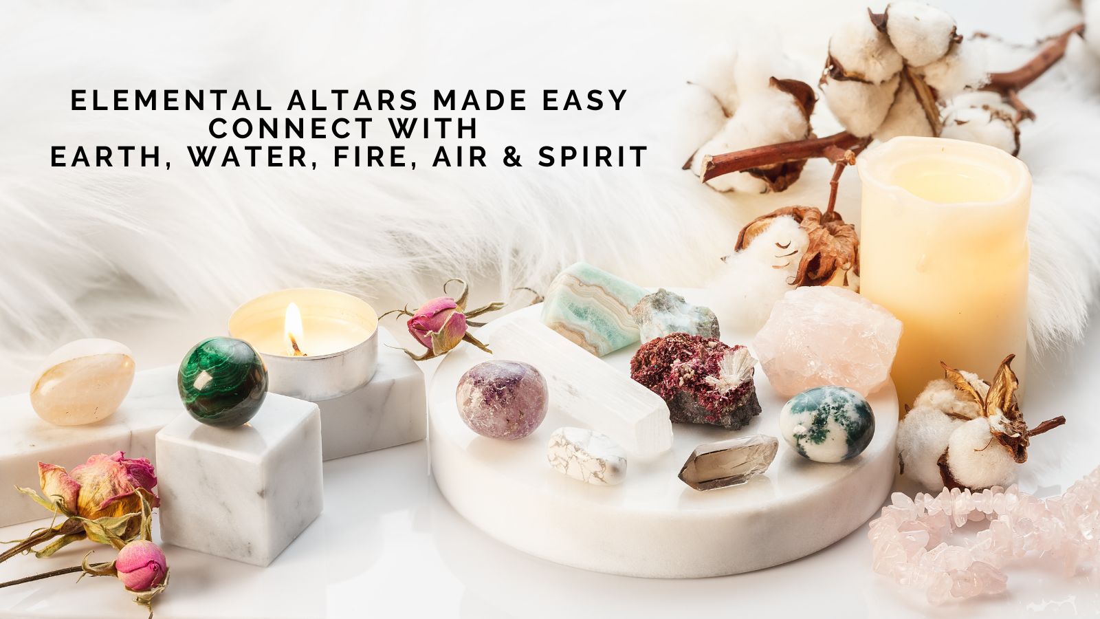 Kathryn Toomey on Elemental Altars Made Easy: Connect with Earth, Water, Fire, Air and Spirit