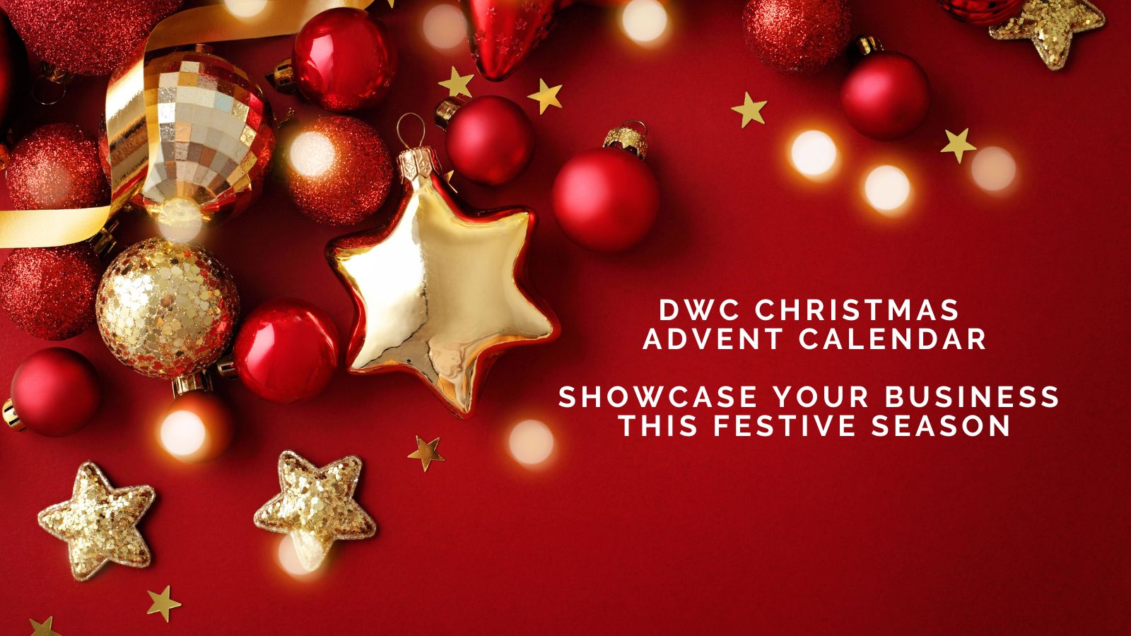 Ad: DWC Christmas Advent Calendar, Showcase Your Business This Festive Season