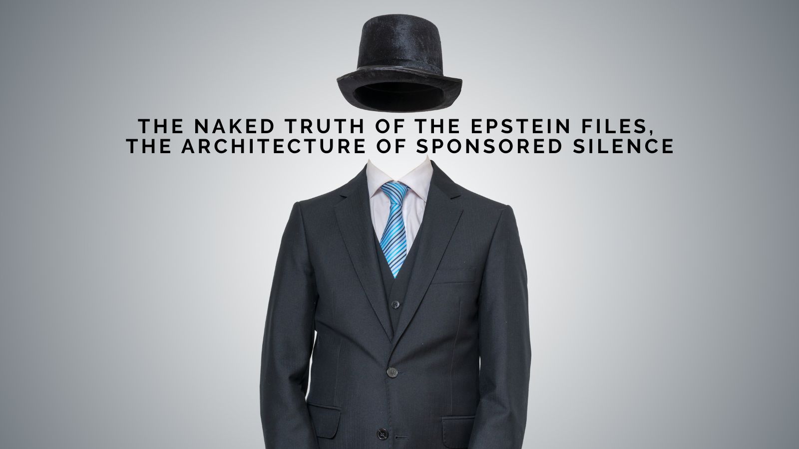 Editorial: The Naked Truth of the Epstein Files, The Architecture of Sponsored Silence