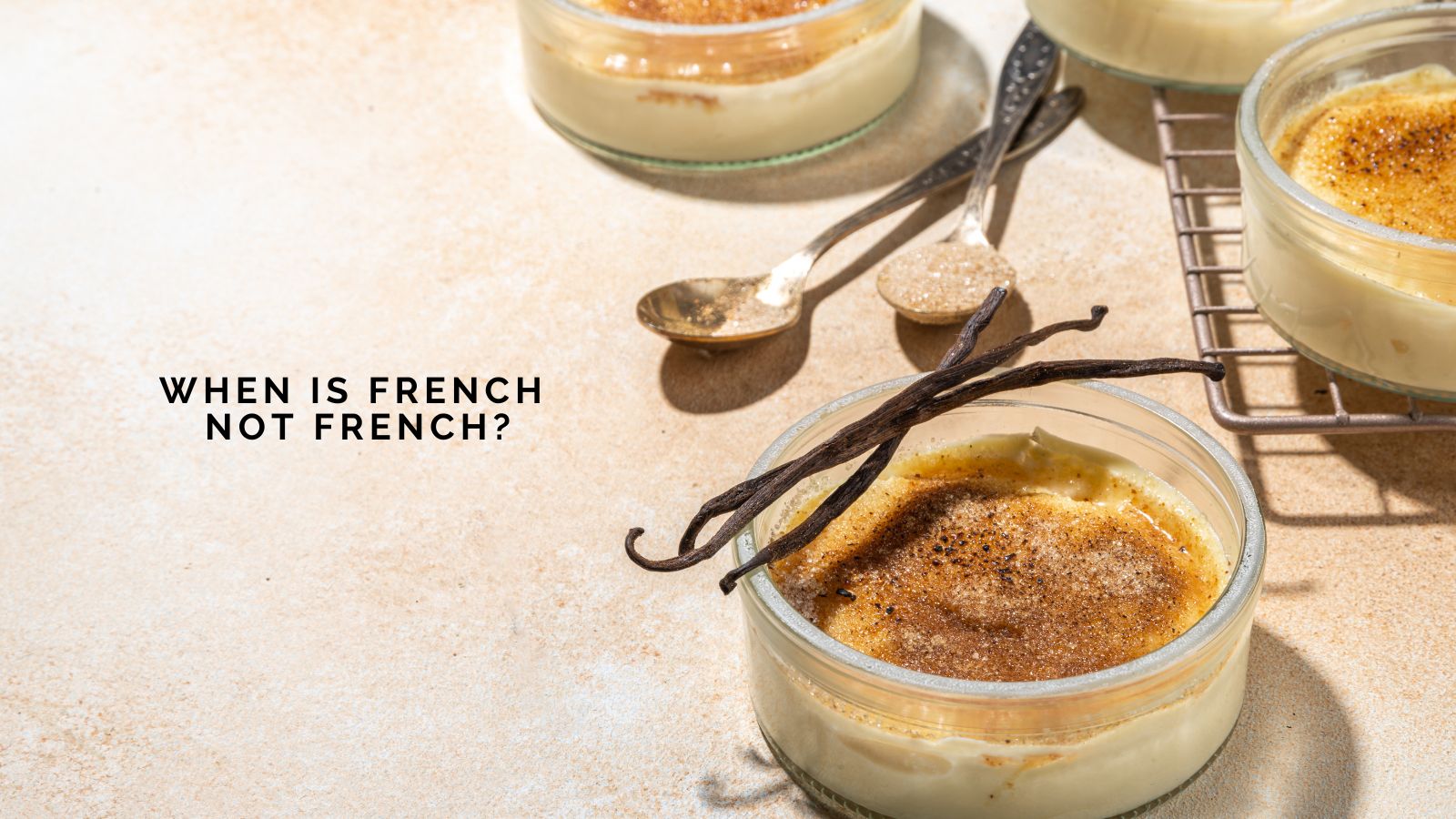Mike Devlin Asks When Is French Food Not French?