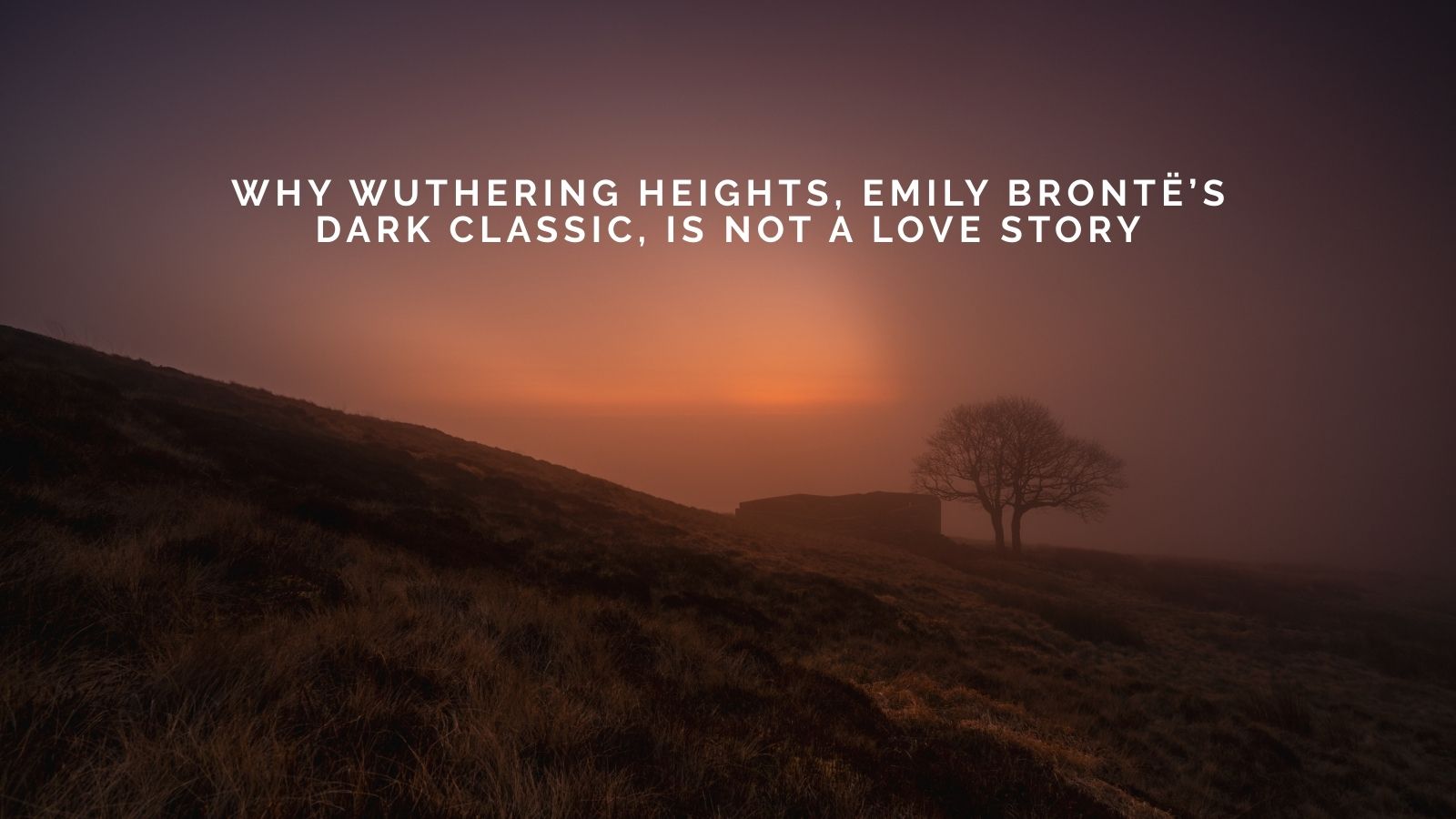 Michelle Wollaston On Why Wuthering Heights, Emily Brontë’s Dark Classic, Is Not a Love Story