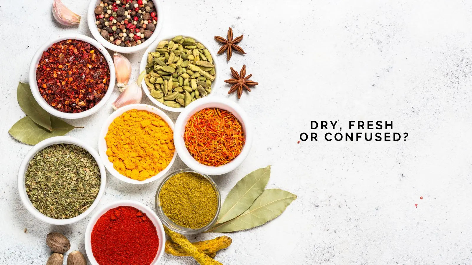 Dry, Fresh, or Confused? Mike Devlin Talks Herbs