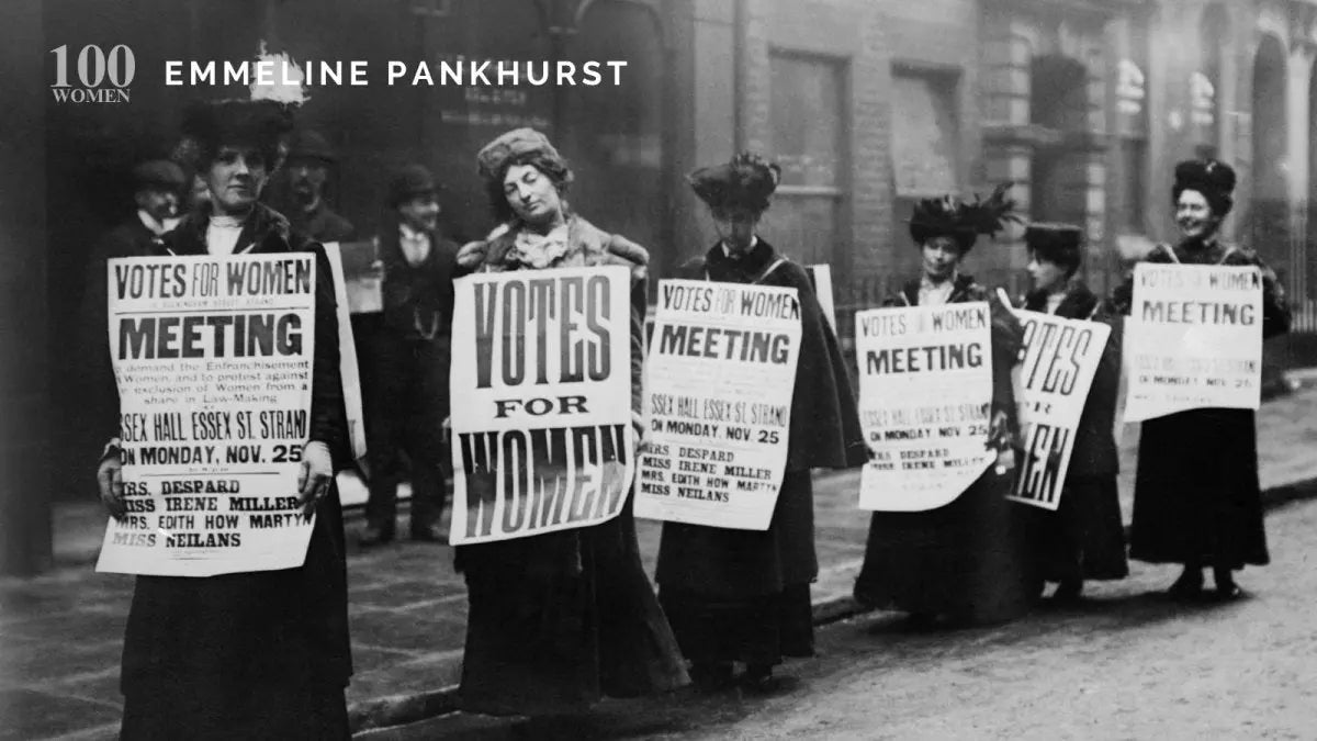 DWC 100 Women: Emmeline Pankhurst - Deeds, Not Words - DWC Magazine