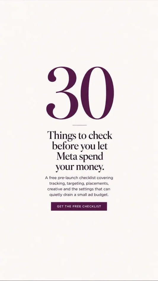 DWC Free Download Meta Ads Pre-Launch Checklist - DWC Magazine