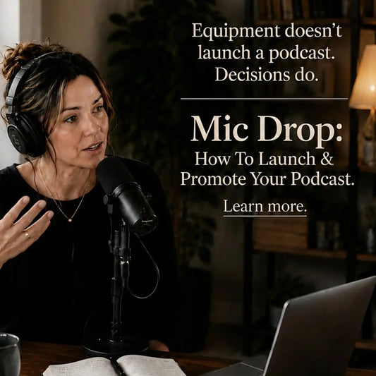 DWC Conversations 30: Mic Drop How To Launch & Promote Your Podcast - DWC Magazine