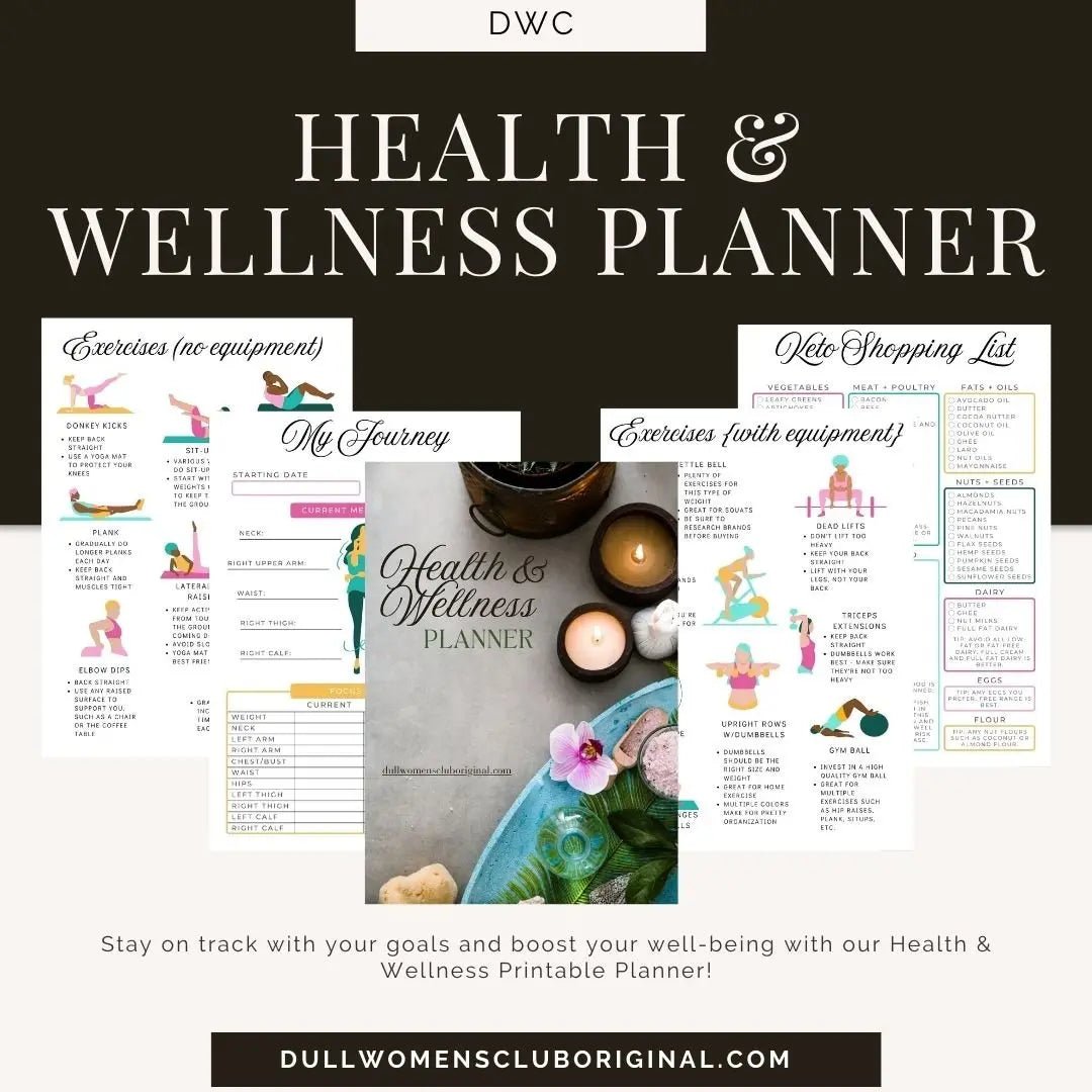 DWC Health & Wellness Planner - DWC Magazine: Strong Women, Strong Voices