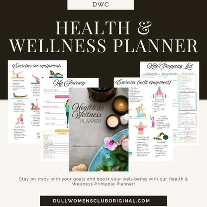 DWC Health & Wellness Planner - DWC Magazine: Strong Women, Strong Voices