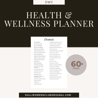 DWC Health & Wellness Planner - DWC Magazine: Strong Women, Strong Voices